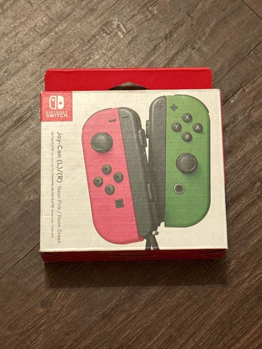 Nintendo Switch Joy-Con L/R Neon Pink / Neon Green Wireless Controllers